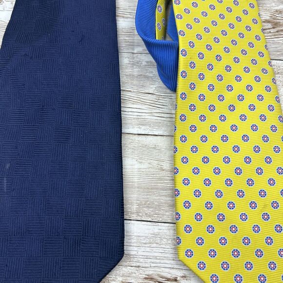Tommy Hilfiger Men's 100% Silk Designer Neck Ties Lot of 13 - Picture 10 of 16
